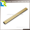 Golden color floral pattern stainless steel tube 2015